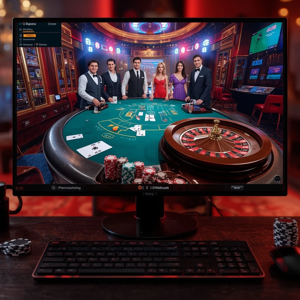 Lucky Block Casino online Baccarat game